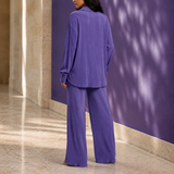 Selene Plisse Set - Lead Alternate View