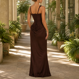 Edith Corset Maxi Dress - Lead Alternate View