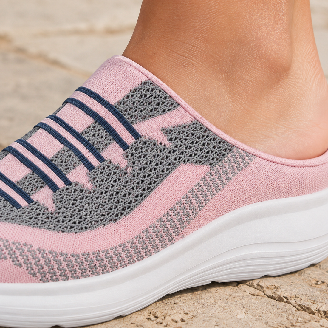 Garda Slip-On Sneakers - Lead Product Detail