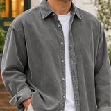Aubin-Reid Corduroy Overshirt - Lead Product Detail