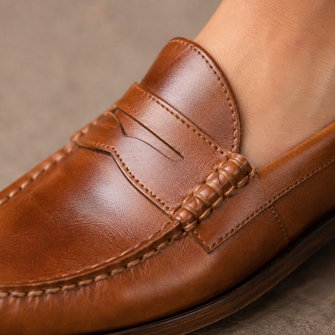Carlotti Leather Loafers - Lead Product Detail