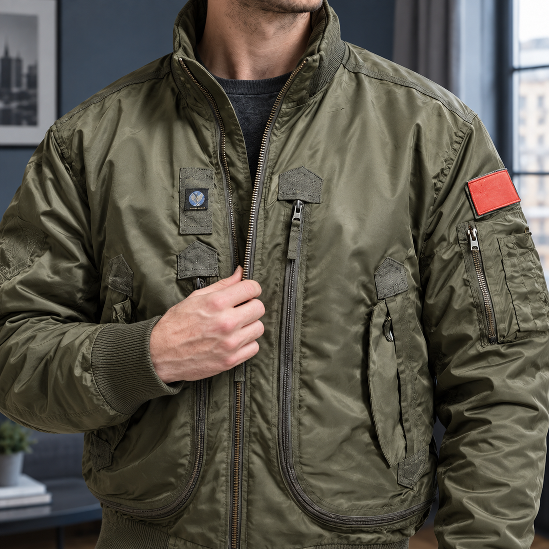 Malcolm Tactical Jacket - Lead Product Detail