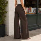 Yara Wide Leg Jeans - Lead Alternate View