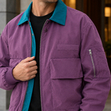 Harlan-York Aviator Jacket - Lead Product Detail