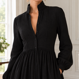 Priscilla-Skye Pleated Maxi Dress - Lead Product Detail
