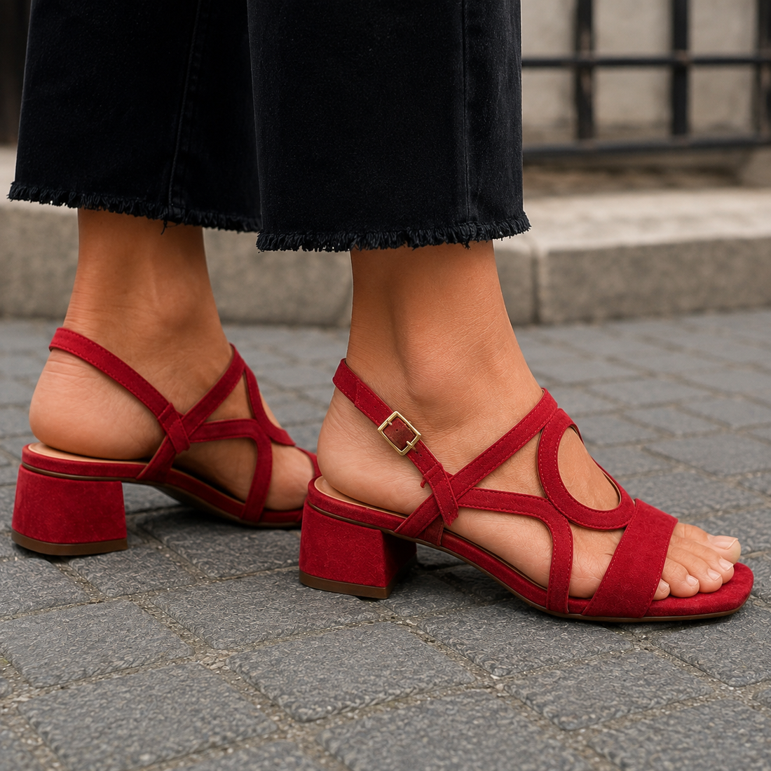 Vercelli Orthopedic Sandals - Lead Alternate View