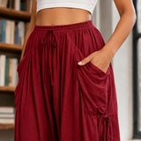 Caroline Ruched Harem Pants - Lead Product Detail