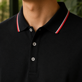Hubert Tipped Polo - Lead Product Detail