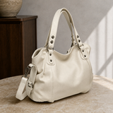 Caruso Studded Hobo Bag - Lead Alternate View
