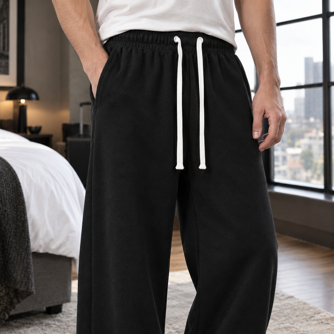Robert Wide Leg Pants - Lead Product Detail