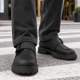 Bianchi Monk Strap Shoes - Lead Product Detail