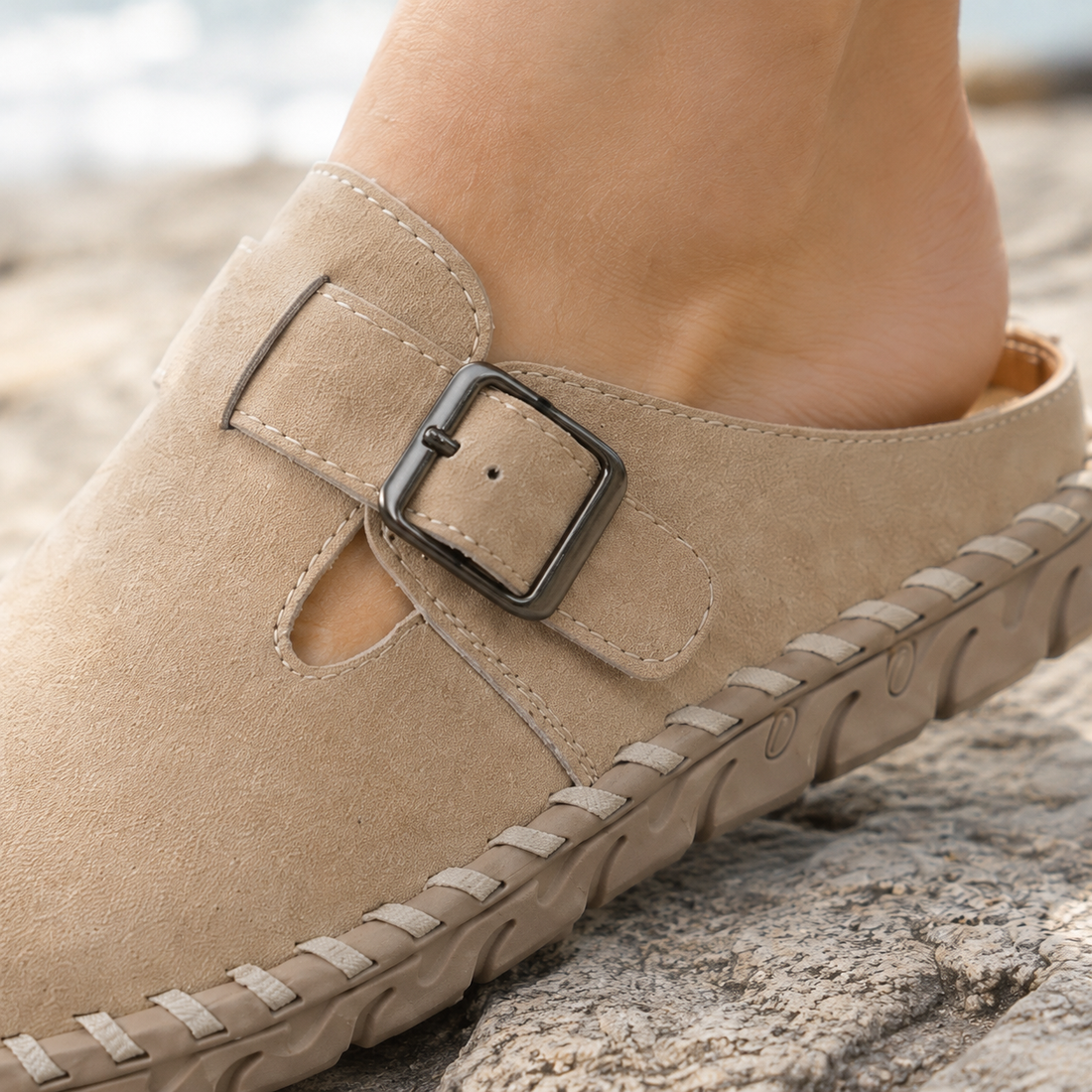 Bertelli Buckle Mules - Lead Product Detail