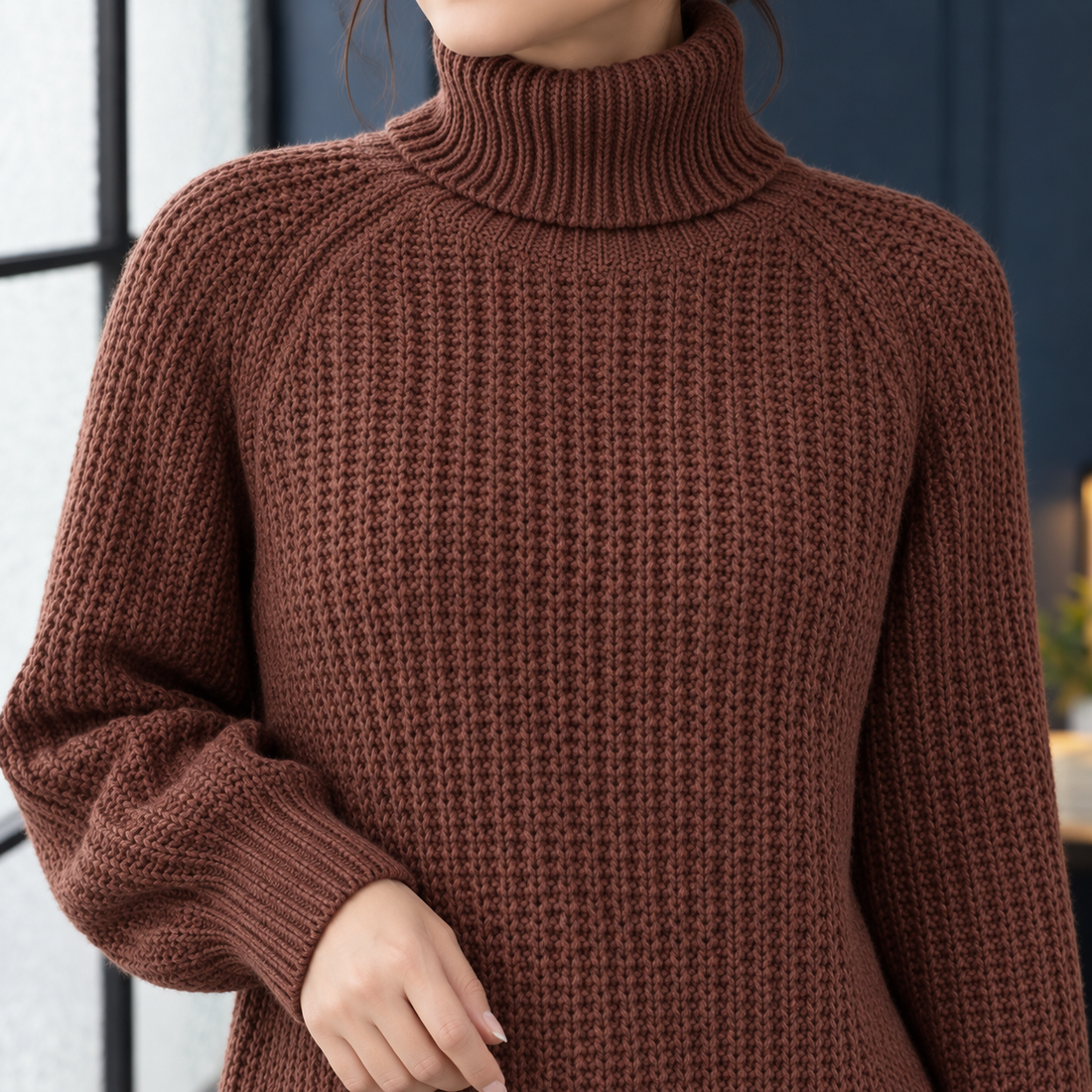 Teresa Turtleneck Sweater - Lead Product Detail