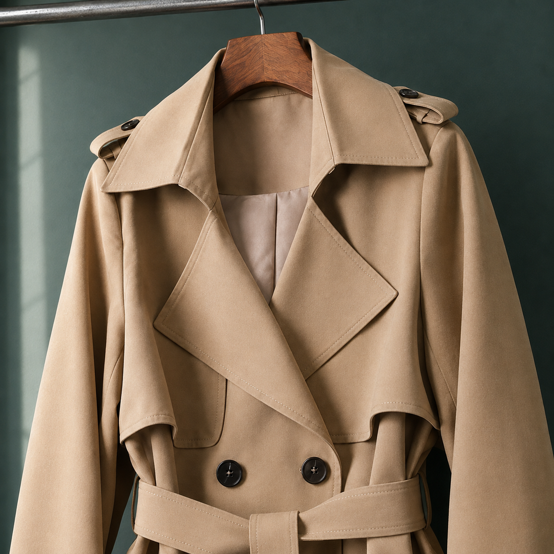 Azalea Belted Overcoat - Lead Product Detail