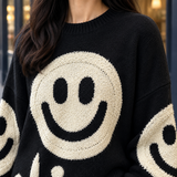 Oriane-Pearl Oversized Sweater - Lead Product Detail