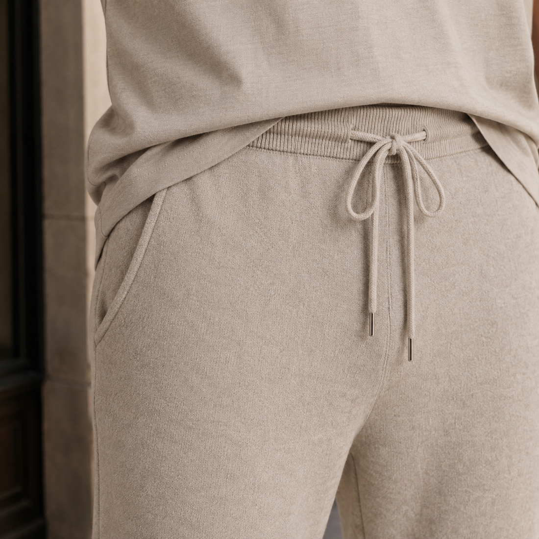 Elias Merino Wool Pants - Lead Product Detail