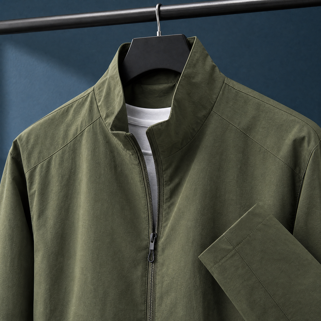 Cameron Stand Collar Jacket - Lead Product Detail