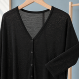 Benjamin V-Neck Cardigan - Lead Product Detail
