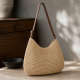 Ferrara Woven Shoulder Bag - Lead Alternate View