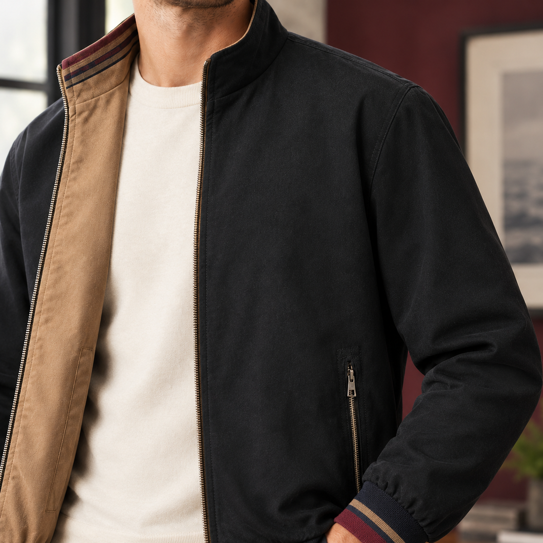 Francis-Wade Reversible Jacket - Lead Product Detail