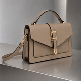 Caffaro Buckle Satchel - Lead Alternate View