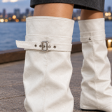 Positano Buckle Boots - Lead Product Detail
