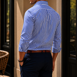 Ezra Striped Shirt - Lead Alternate View