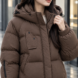 Erin Hooded Puffer Jacket - Lead Product Detail