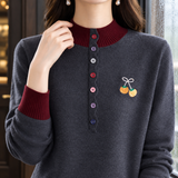 Ashley-Hope Mock Neck Sweater - Lead Product Detail
