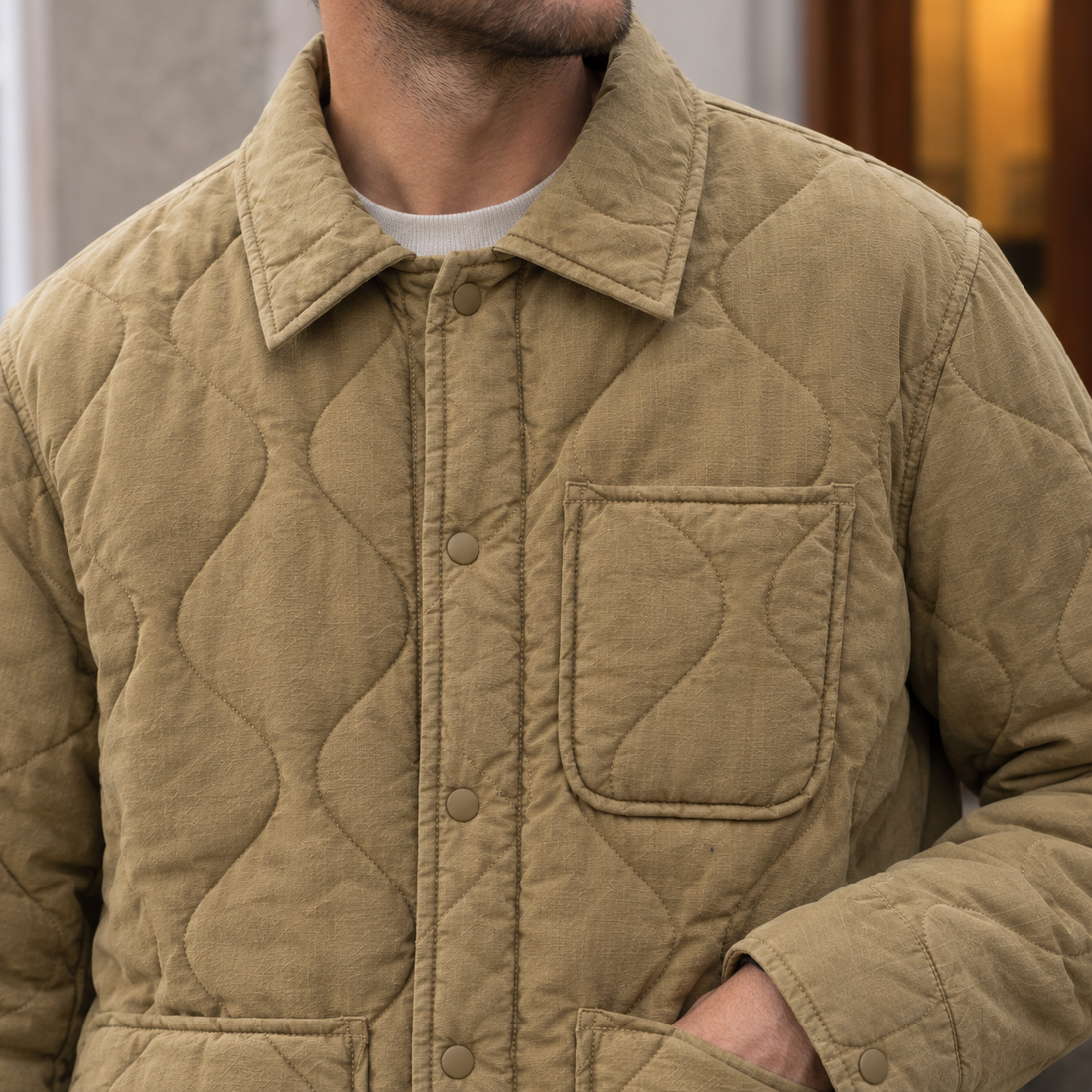 Connor Quilted Jacket - Lead Product Detail