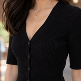 Philippa V Neck Cardigan - Lead Product Detail