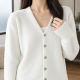 Millie V Neck Cardigan - Lead Product Detail