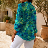 Freya Peacock Blouse - Lead Alternate View