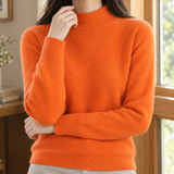 Griselda Mock Neck Sweater - Lead Product Detail