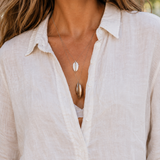 Adriana-Skye Linen Shirt - Lead Product Detail