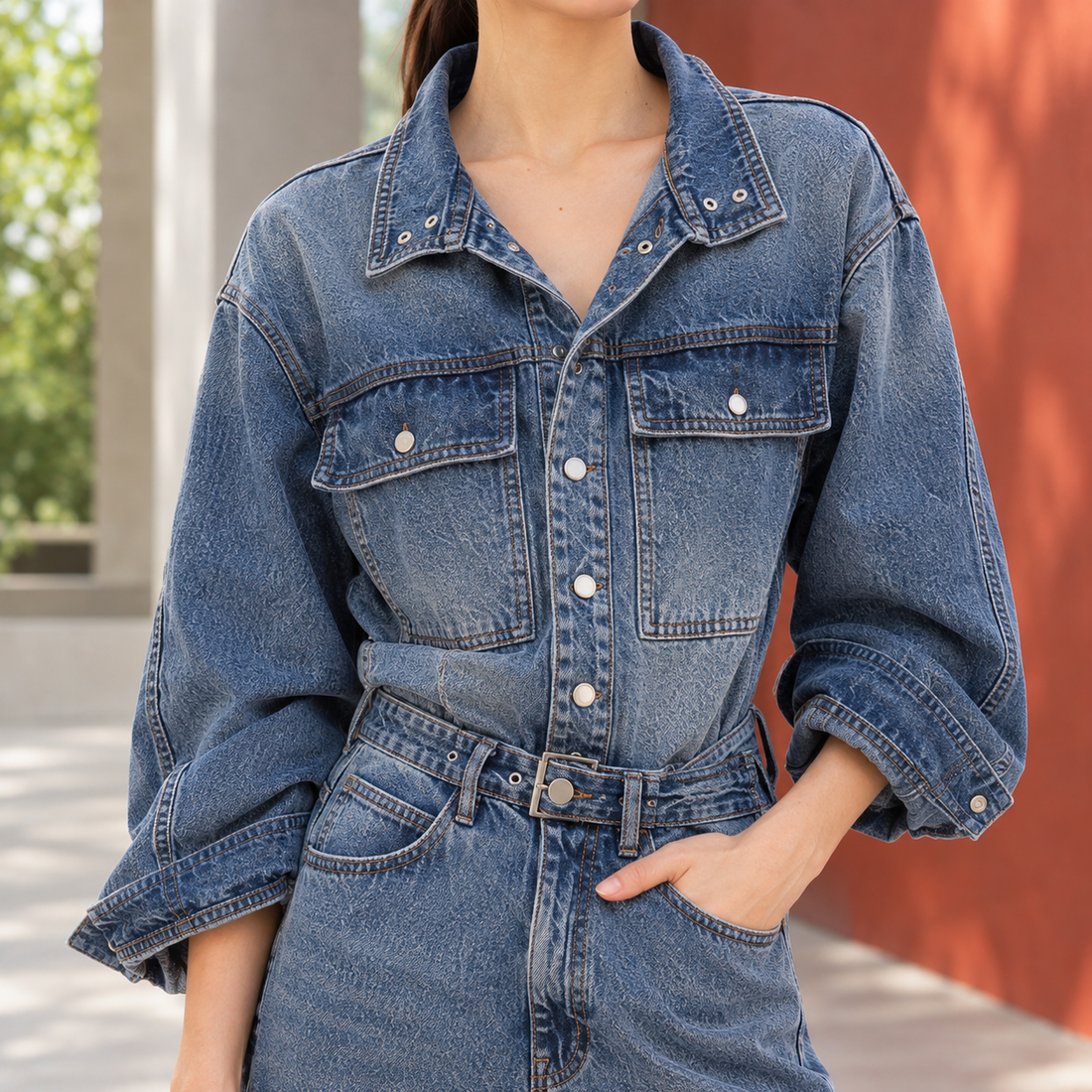 Calla-Louise Wide Leg Jumpsuit - Lead Product Detail