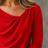 Evelina-June Draped Blouse - Lead Product Detail