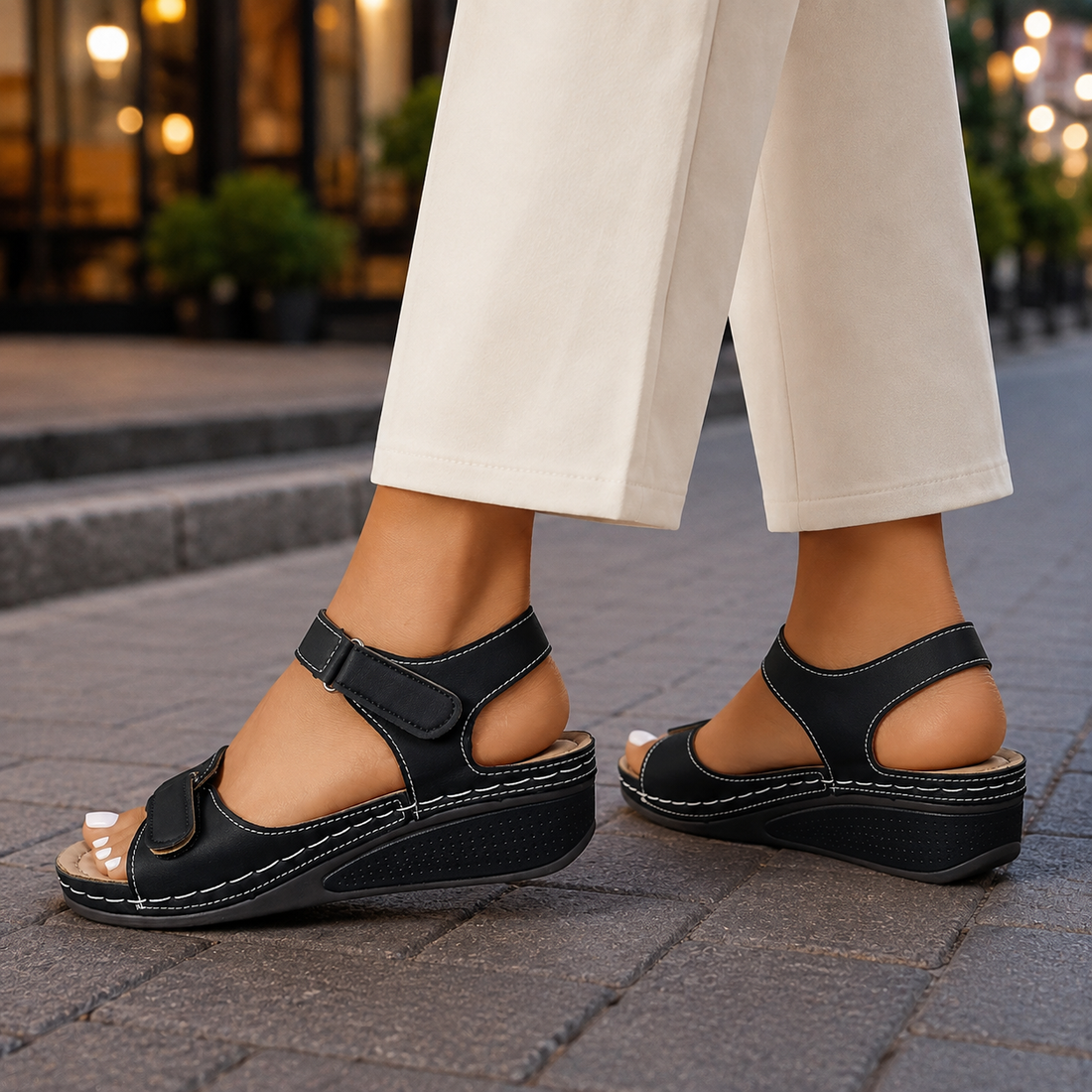Amalfi Orthopedic Sandals - Lead Alternate View