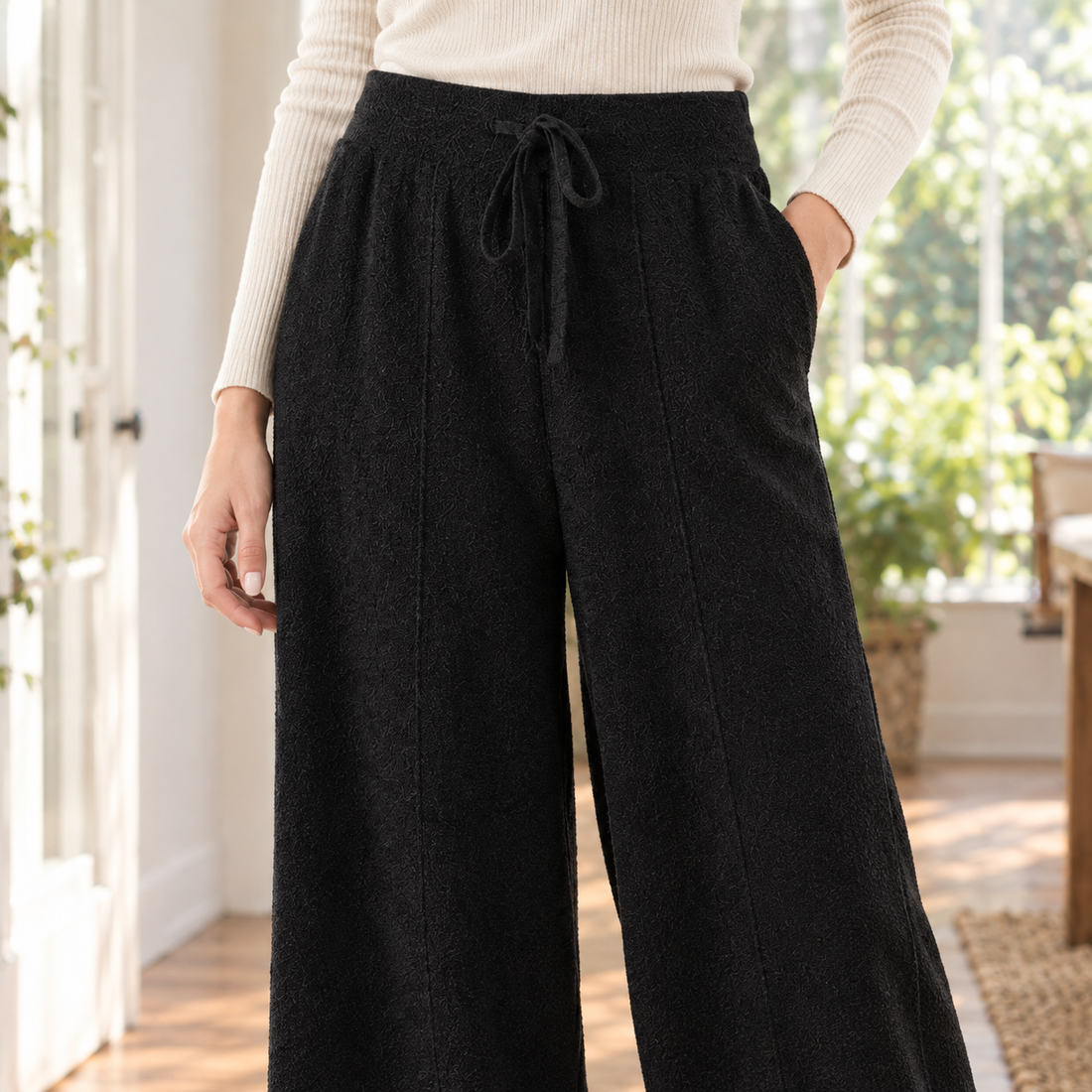 Rebekah Wide Leg Pants - Lead Product Detail