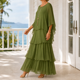 Willa Tiered Maxi Dress - Lead Alternate View