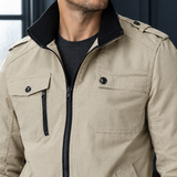 Romain Utility Jacket - Lead Product Detail