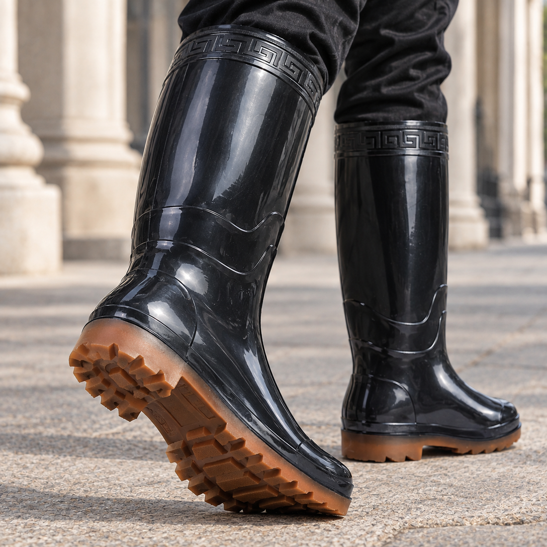 Quirini Tall Rain Boots - Lead Product Detail