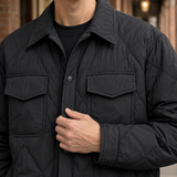 Odilon Quilted Overshirt - Lead Product Detail