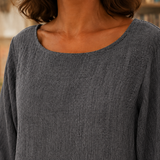 Liora-Hope Boat Neck Top - Lead Product Detail