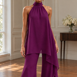 Caitlin Draped Halter Set - Lead Product Detail