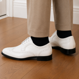 Marchetti Brogue Oxfords - Lead Alternate View