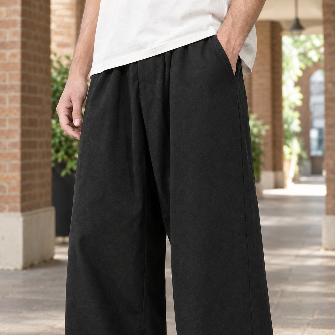 Brandon Relaxed Pants - Lead Product Detail