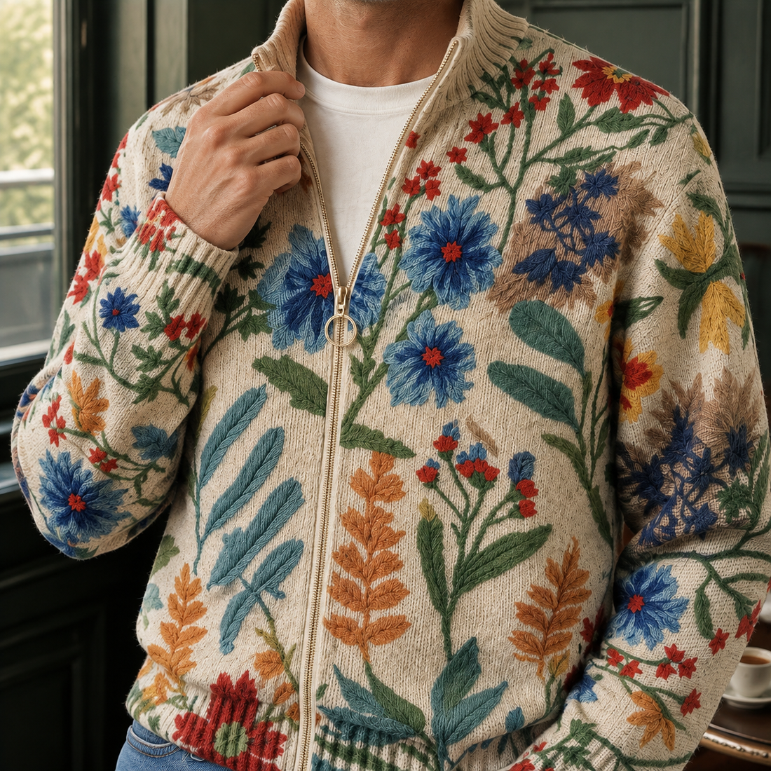 Rufus Botanical Sweater - Lead Product Detail