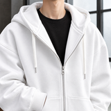 Pascal-Wren Relaxed Zip Hoodie - Lead Product Detail