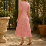 Georgina High Neck Dress - Lead Alternate View